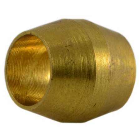 MIDWEST FASTENER 1/8" Brass Compression Sleeves 20PK 35701